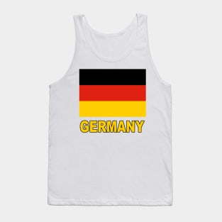 The Pride of Germany - German Flag Design Tank Top